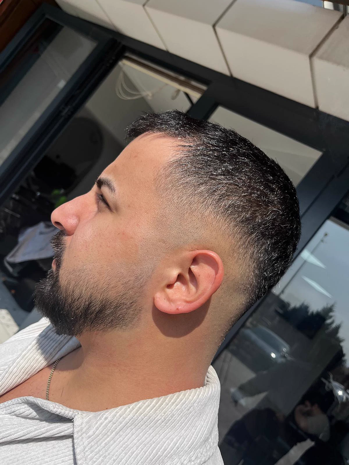 Ankara Eryaman skin fade erkek saç kesimi